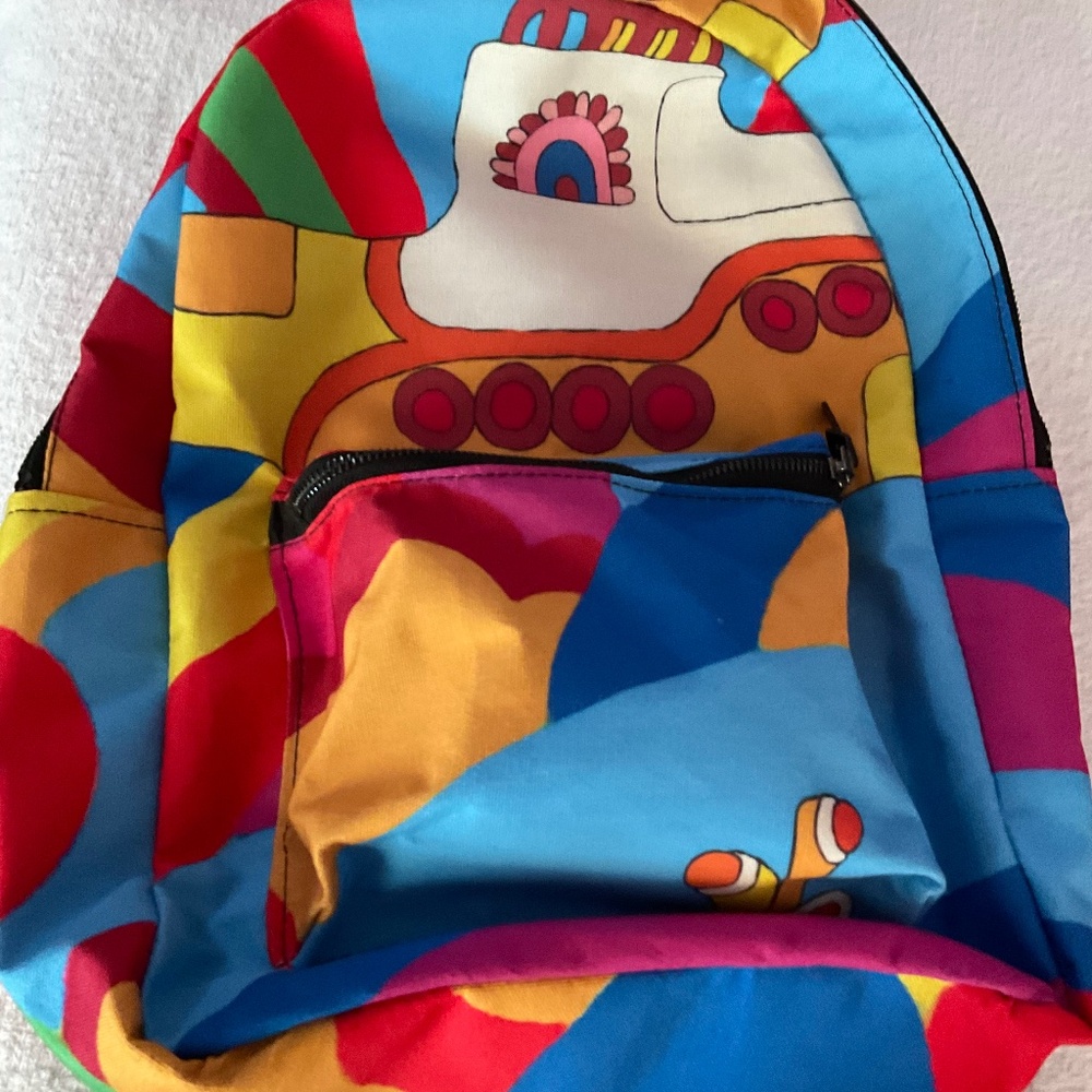 Beatles Yellow Submarine Backpack From Society 6 , Br… Gem